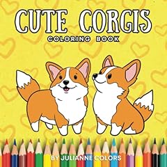 Cute corgis coloring for sale  Delivered anywhere in UK