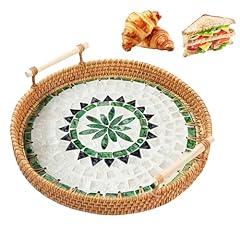Rattan serviertablett griffen gebraucht kaufen  Wird an jeden Ort in Deutschland