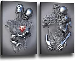 Lovers sculpture poster for sale  Delivered anywhere in Ireland
