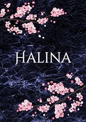Halina personalized notebook for sale  Delivered anywhere in UK