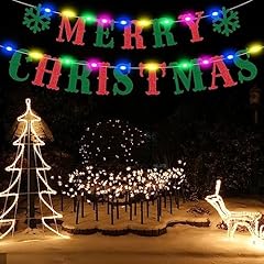 Merry christmas glittery for sale  Delivered anywhere in USA 
