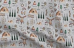 Spoonflower fabric animals for sale  Delivered anywhere in USA 