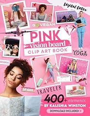 Pink vision board for sale  Delivered anywhere in UK