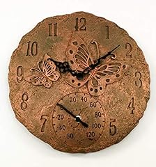 Garden Mile Vintage Rustic Butterfly Clock, Kitchen, for sale  Delivered anywhere in UK