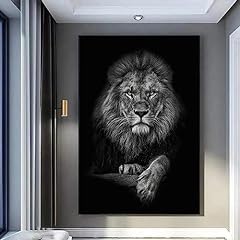 Black white lion for sale  Delivered anywhere in USA 
