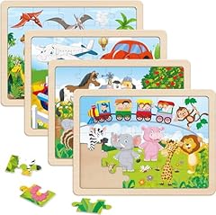 Wooden puzzles kids for sale  Delivered anywhere in USA 
