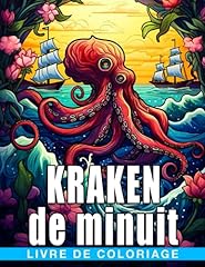 Livre coloriage kraken d'occasion  Livré partout en France
