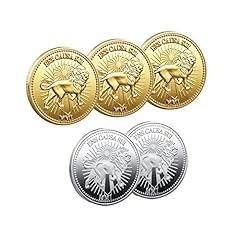 5pcs continental gold for sale  Delivered anywhere in USA 