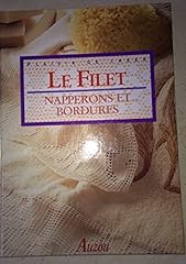 Filet napperons bordures d'occasion  Livré partout en Belgiqu