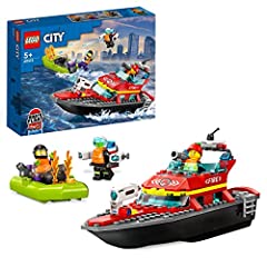 Lego city feuerwehrboot gebraucht kaufen  Wird an jeden Ort in Deutschland