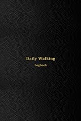 Daily walking logbook for sale  Delivered anywhere in Ireland