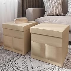 Set ottomans storage for sale  Delivered anywhere in USA 