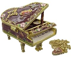 Piano jeweled trinket for sale  Delivered anywhere in USA 