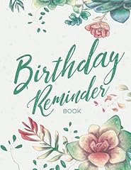 Birthday reminder book for sale  Delivered anywhere in USA 