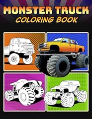 Monster truck coloring for sale  Delivered anywhere in USA 