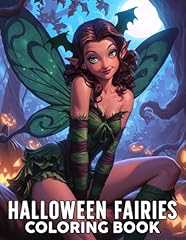 Halloween fairies coloring d'occasion  Livré partout en France