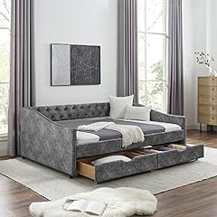 Daybed drawers modern for sale  Delivered anywhere in USA 