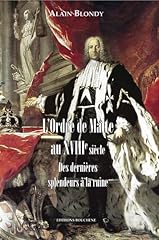 Ordre malte xviiie d'occasion  Livré partout en France