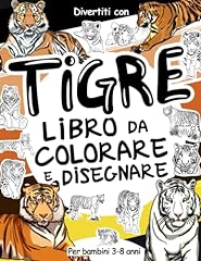 Tigre libro colorare usato  Spedito ovunque in Italia 
