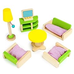 Wooden dollhouse furniture for sale  Delivered anywhere in USA 