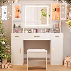 Anwbroad white vanity for sale  Delivered anywhere in USA 
