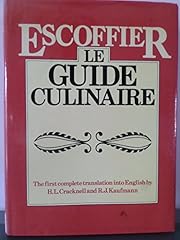 Escoffier guide culinaire for sale  Delivered anywhere in USA 