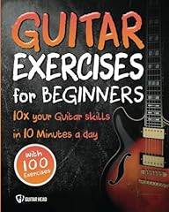 Guitar exercises beginners for sale  Delivered anywhere in Ireland