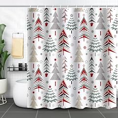 Christmas shower curtain for sale  Delivered anywhere in UK