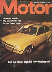 Motor magazine 1973 for sale  Delivered anywhere in UK