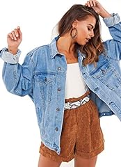 Jean jacket women for sale  Delivered anywhere in USA 