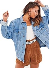 Justalwart oversized denim for sale  Delivered anywhere in USA 