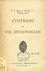 Synthese vie spirituelle d'occasion  Livré partout en France