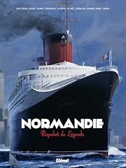 Normandie. paquebot légende d'occasion  Livré partout en France