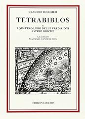 Tetrabiblos quattro libri usato  Spedito ovunque in Italia 
