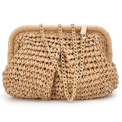 Vieinkaufen straw clutch for sale  Delivered anywhere in UK