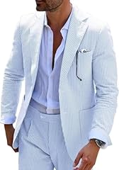 Seersucker slim suits for sale  Delivered anywhere in USA 
