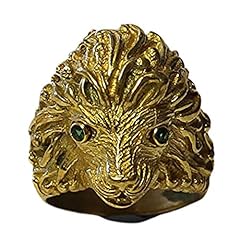 Lion head ring for sale  Delivered anywhere in UK
