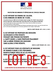 Autocollant vinyl alcool d'occasion Autocollant vinyl alcool d'occasion  Livré partout en France