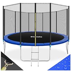 Tectake outdoor trampoline for sale  Delivered anywhere in UK