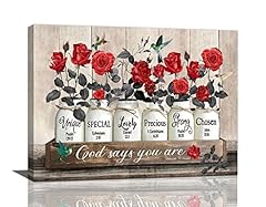 Red rose wall for sale  Delivered anywhere in USA 