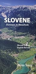 Slovene english english for sale  Delivered anywhere in USA 