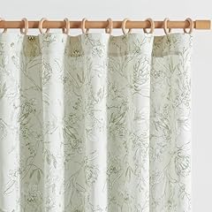 Jinchan floral curtains for sale  Delivered anywhere in USA 