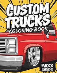 Custom trucks coloring for sale  Delivered anywhere in UK