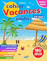 Cahier vacances adultes d'occasion  Livré partout en France