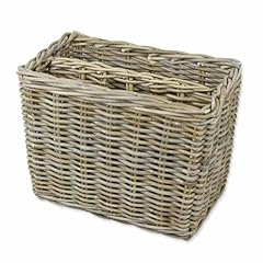 Wicker magazine basket for sale  Delivered anywhere in UK