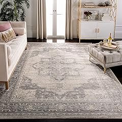 Used, SAFAVIEH Brentwood Collection 8' x 10' Cream/Grey BNT865B for sale  Delivered anywhere in USA 