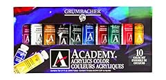 Grumbacher academy acrylic for sale  Delivered anywhere in USA 