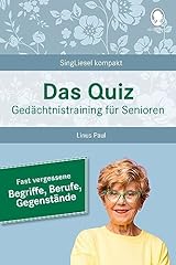 Gedächtnistraining quiz senio gebraucht kaufen  Wird an jeden Ort in Deutschland