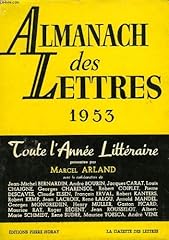 calendrier almanach 1953 d'occasion  Livré partout en France