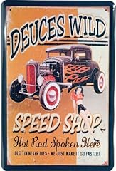 Blechschild american speed gebraucht kaufen  Wird an jeden Ort in Deutschland